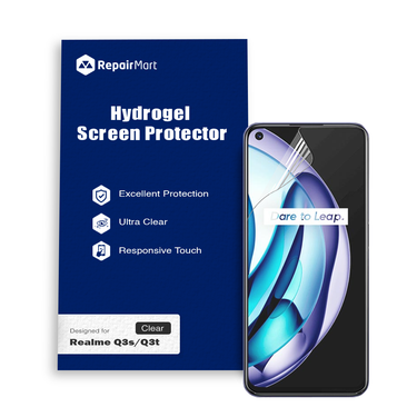 Full Coverage Ultra HD Premium Hydrogel Screen Protector Fit For Realme Q3s/Q3t